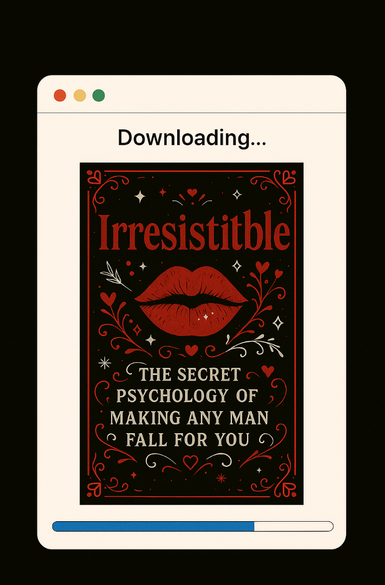 Irresistible - The Secret Psychology of Making Any Man Fall for You